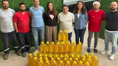 İzmit Belediyesi ayçiçeği yağı üretti