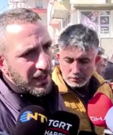 Gebze'de çöken binada eczacı şans eseri kurtuldu