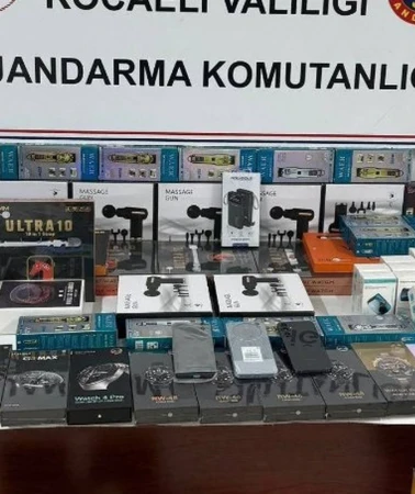 Kocaeli’de kaçak malzemeler ele geçirildi