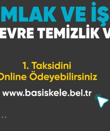 Başiskele Belediyesi emlak vergisi ödemeleri başladı