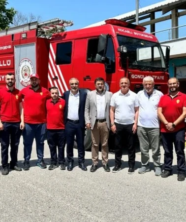 Maşukiye gönüllü itfaiyecileri 45 olaya müdahale etti