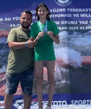 Kartepe Belediyespor yüzmede iki milli sporcu yetiştirdi