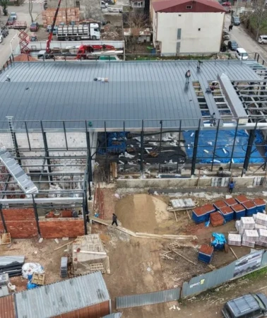 Başiskele’ye modern spor salonu inşa ediliyor