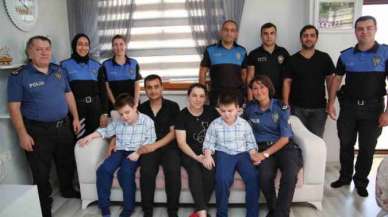 Kocaeli Haberleri: Polisler Özel Gereksinimli Çocukları Ziyaret Etti!
