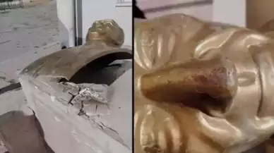 Atatürk'ün Anıtına Saldırı: 2 Şüpheli Yakalandı