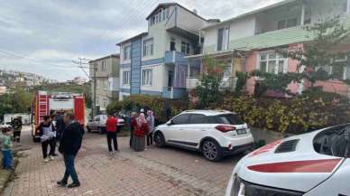 Klima motoru yangın çıkardı