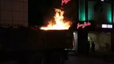 Sakarya serdivan'da İlginç Çöp Yangını!