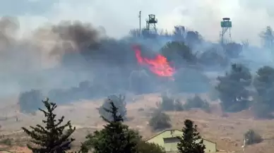 Sakarya'da Askeri Kışla İçerisinde Çıkan Yangına 71 Personel Müdahale Etti