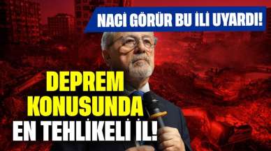Deprem Konusunda En Tehlikeli İl! Naci Görür Bu İli Uyardı