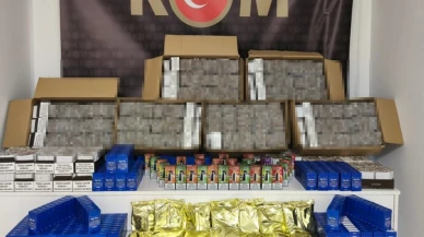 Kocaeli'de 68 bin doldurulmuş makaron ele geçirildi