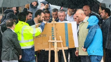Kocaeli Başkanı sağanakta projeleri inceledi