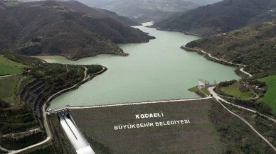 Yuvacık Barajı su seviyesi düştü