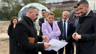 İzmit belediyesi teknogaraj ve kütüphane projesini inceledi