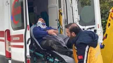 Kocaeli’de motosikletli yaralandı