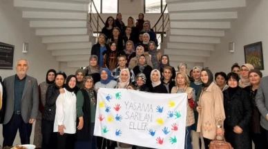 KARMEK kursiyerleri Uras Ege için etkinlik düzenledi