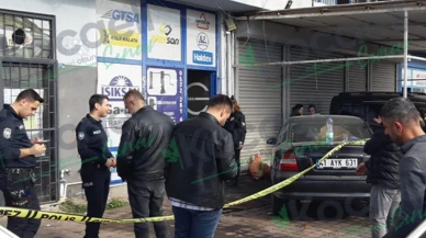 Körfezli esnaf iş yerinde asıldı