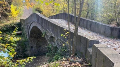 Servetiye Taş Köprüsü tarihe direniyor