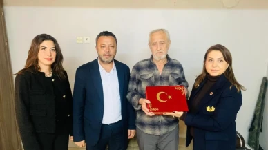 İzmit belediyesi Kıbrıs gazilerini ziyaret etti