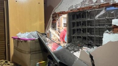 Kocaeli'de inşaat duvarı yıkıldı