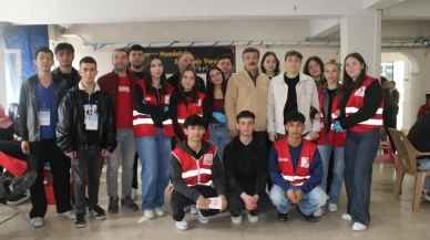 Ordu'da öğrencilerden kan bağışına destek: 245 ünite kan toplandı