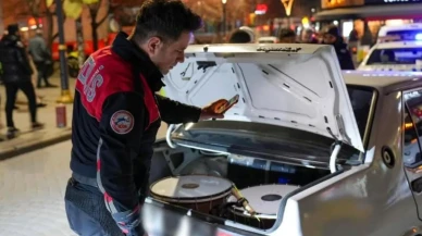 Isparta'da trafik denetiminde 18 araca ceza