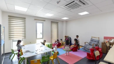 Kadınların eğitimine destek: Mersin'de çocuk oyun odası açıldı