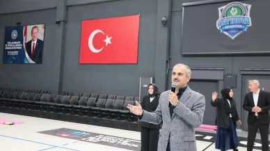Çayırova Belediyesi pilates kursiyerleri voleybol maçı