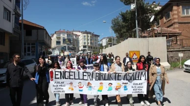 Bitlis'te Engelliler Haftası'nda duygusal yürüyüş