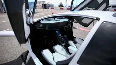 Yerli elektrikli uçan araba AirCar'ın ilk test uçuşu başarıyla gerçekleştirildi! İstanbul semalarında uçacak