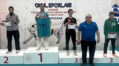 Körfez'in genç yıldızları, Türkiye Okullararası Karate Şampiyonası'nda Kocaeli'yi zirveye taşıdı