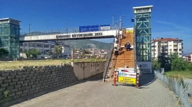 Kocaeli'de yaya üst geçitleri için kapsamlı modernizasyon çalışmaları başladı