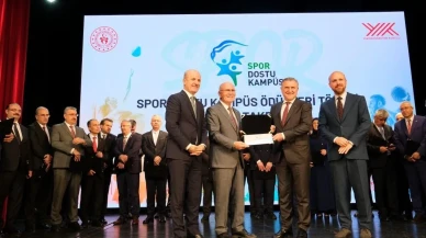 Uşak Üniversitesi'nden büyük başarı: 'Spor Dostu Kampüs' ödülünü kazandı