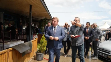 Yangın sonrası Erzincan'da esnafa destek sözü verildi! Zarar tespit çalışmaları başladı