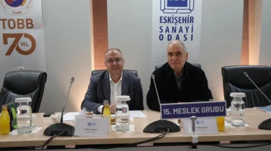 Eskişehir Sanayi Odası'nda ekonomik gelecek görüşüldü: Nisan ayı toplantısı yapıldı