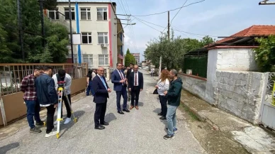 Kaymakam Dalak, Sarıgöl MYO'da arazi ölçümü yaptı: Öğrencilere başarılar diledi