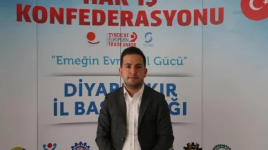 HAK-İŞ Diyarbakır İl Başkanı Aküzüm'den 1 Mayıs mesajı: İşten çıkarılan emekçilere destek sözü