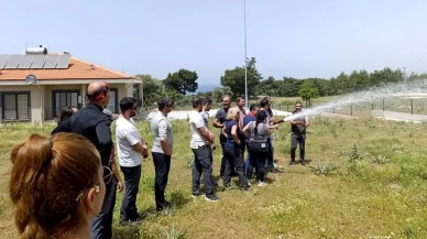 Kuşadası'nda orman yangınlarına karşı önemli eğitim: AKUT'a yeni tedbirler