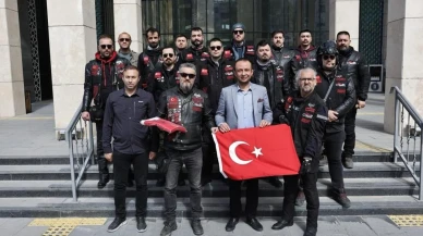 Kütahya'dan Anıtkabir'e Türk bayrağı yola çıktı! Kortej detayları burada