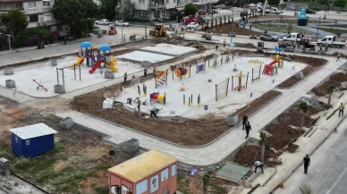 Didim Macera Parkı’nda çalışmalar sürüyor: Didim Belediyesi tarafından yapılan macera parkı kısa zamanda tamamlanacak
