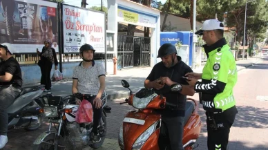 Kula'da dron destekli trafik denetimleri ile motosiklet sürücülerinin güvenliği artırılıyor