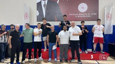 Kemer Belediyesi Kick Boks Takımı: Antalya'da 10 madalya ile üçüncü oldu