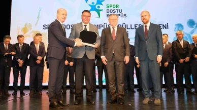Selçuk Üniversitesi, 'Spor Dostu Kampüs Projesi' ile ödül kazandı