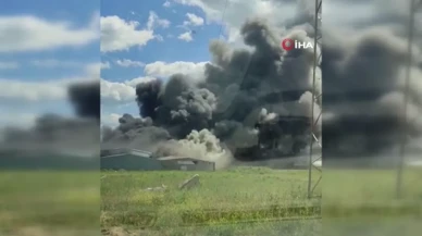 Kocaeli'nde Boya Fabrikasında Büyük Yangın: İtfaiye Seferber Oldu