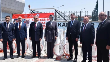 Köy okullarına spor ekipmanı yardımı, gençleri sporla buluşturuyor!