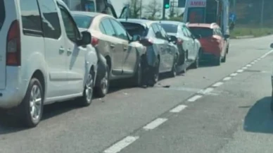 Giresun'da zincirleme trafik kazası: 2 yaralı