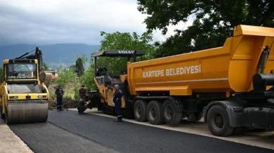 Kartepe'de ulaşım konforu artıyor: Hangi sokaklarda asfalt çalışması yapıldı?