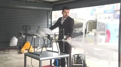 Kocaeli'den devrim niteliğinde buluş: Genç çift üç işlevli yerli dronu tanıttı