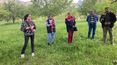 İğdır'da meyve bahçelerinde hastalık ve zararlılarla mücadele toplantısı gerçekleştirildi