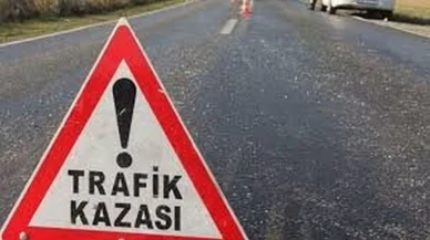 D140 karayolunda korkutan kaza: 4 yaralı hastaneye kaldırıldı