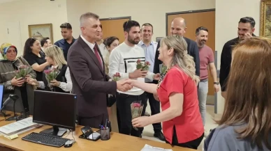 Gölcük Belediye Başkanı Sezer'den Hemşireler Günü'nde anlamlı ziyaret
